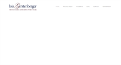 Desktop Screenshot of gerstenbergerlaw.com